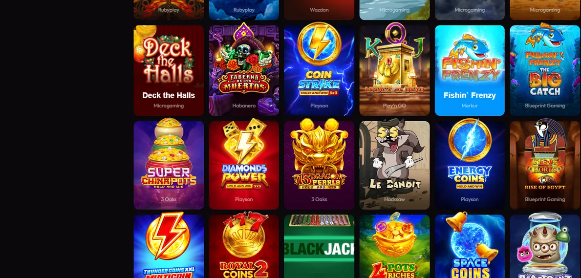 Spela slots i lobbyn